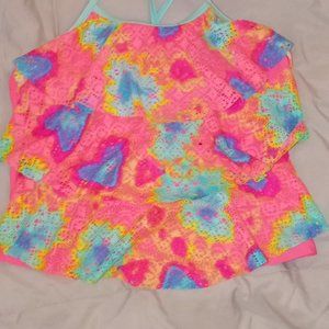 girls swim top